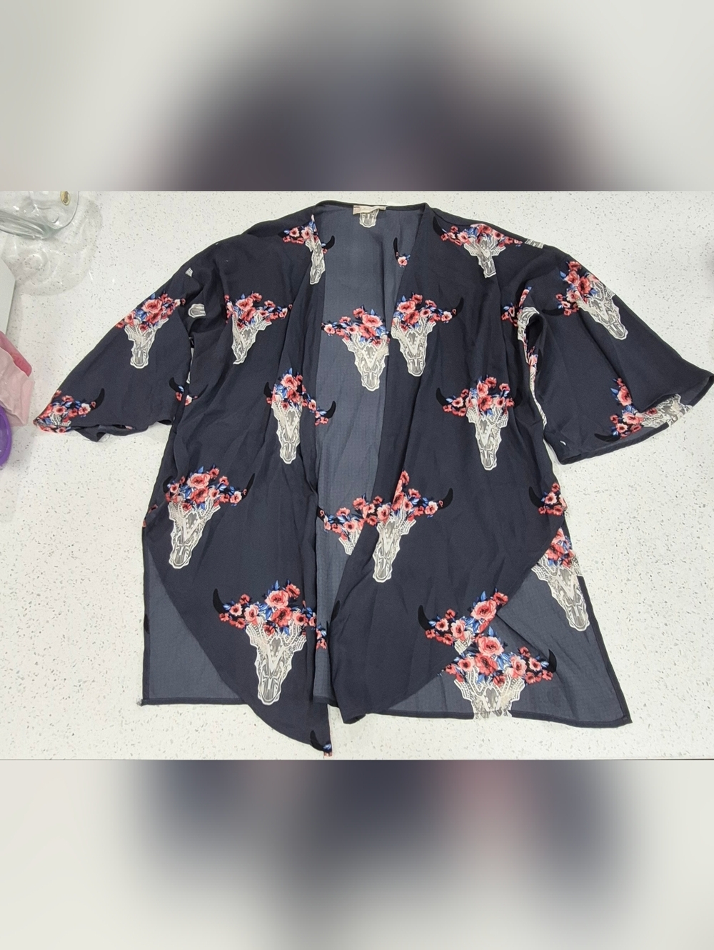 Altar'd State Sheer Coverup Cardigan